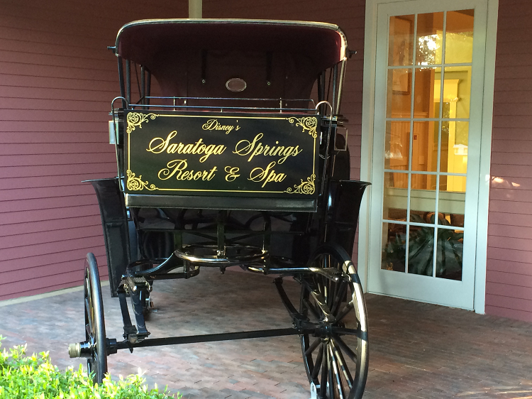 Saratoga Springs Resort Welcome Wagon | Disney World